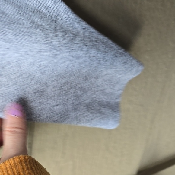 Zac & Rachel Soft Knit Sweater Grey 2X - Picture 5 of 6